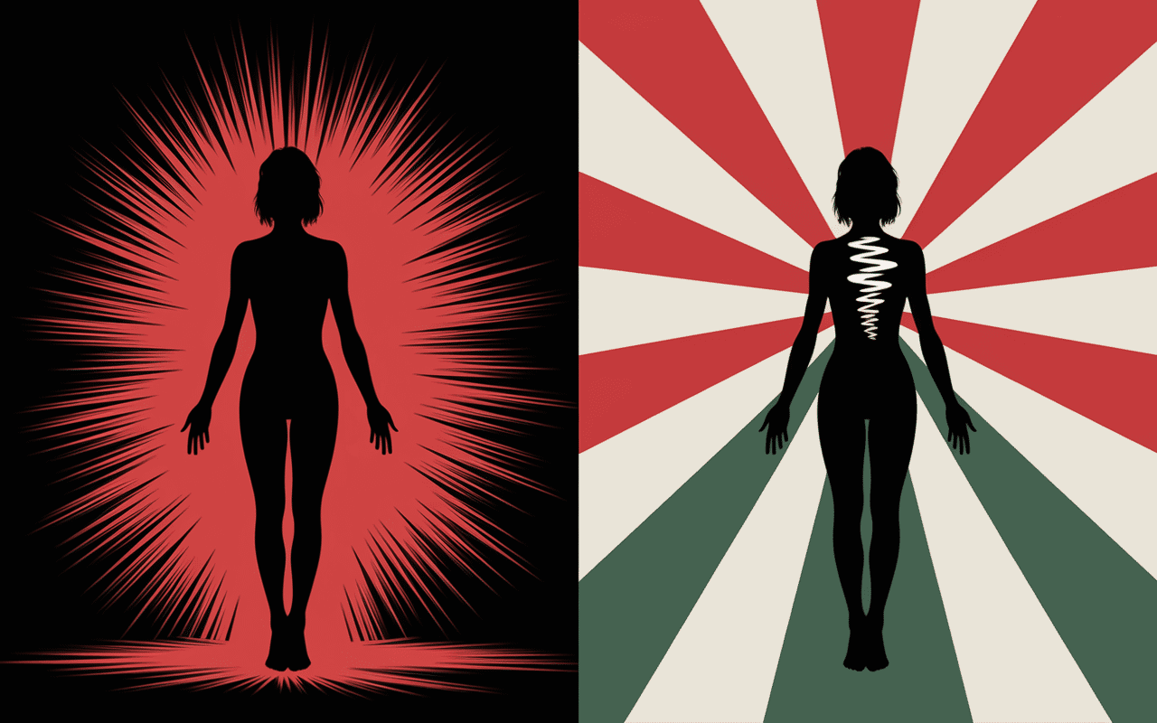 Comment se tenir droit comparaison posture courbée et droite