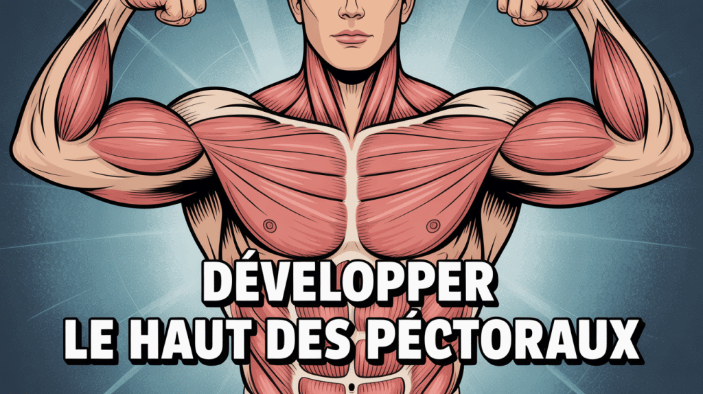 comment travailler le haut des pecs illustration pectoraux supérieurs