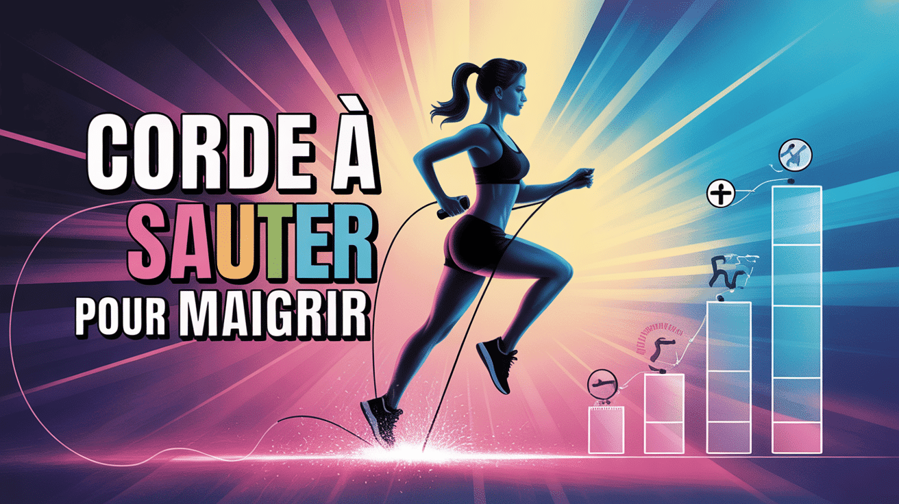 corde a sauter perdre du poids silhouette énergique