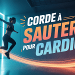 corde a sauter pour cardio silhouette moderne