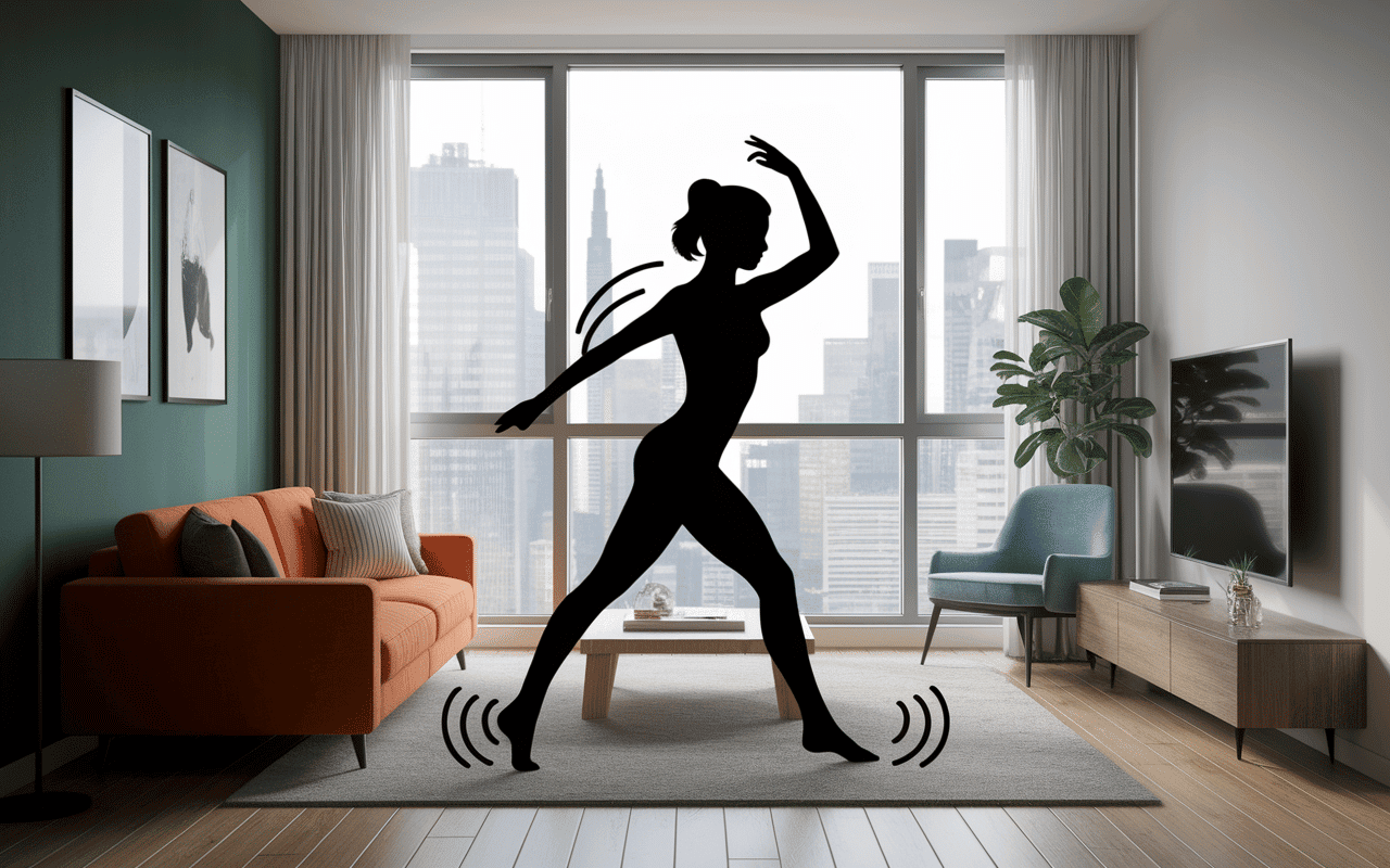 corde a sauter sans corde femme appartement