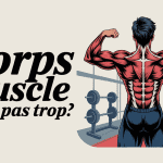 corps muscle mais pas trop silhouette équilibrée et dynamique