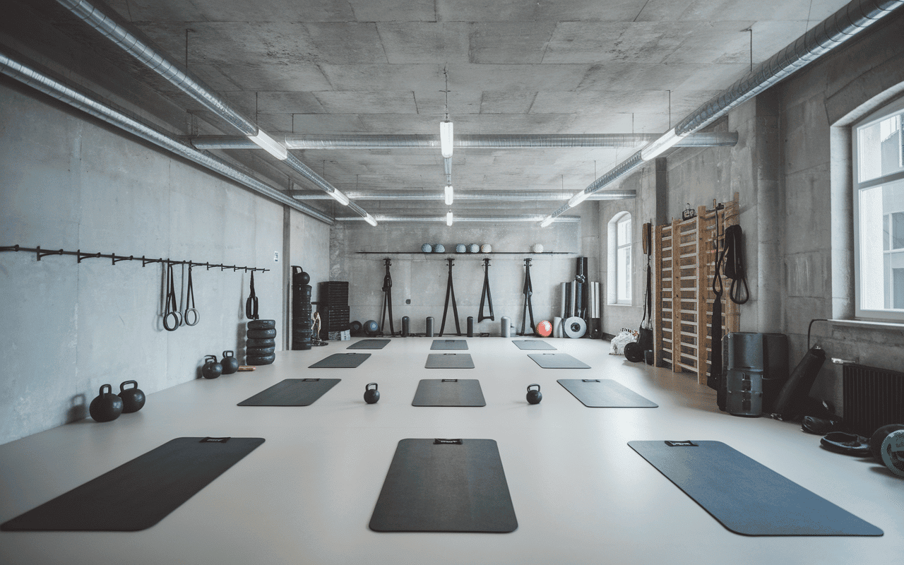 crossfit c est quoi equipements barres kettlebells anneaux salle