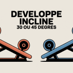 Banque incline developpe incline 30 ou 45 degres