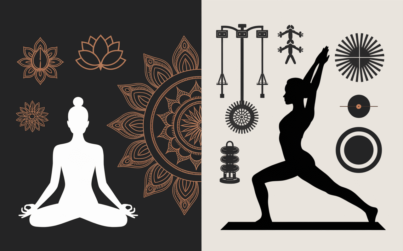 Difference entre yoga et pilate origines, symboles et méthode