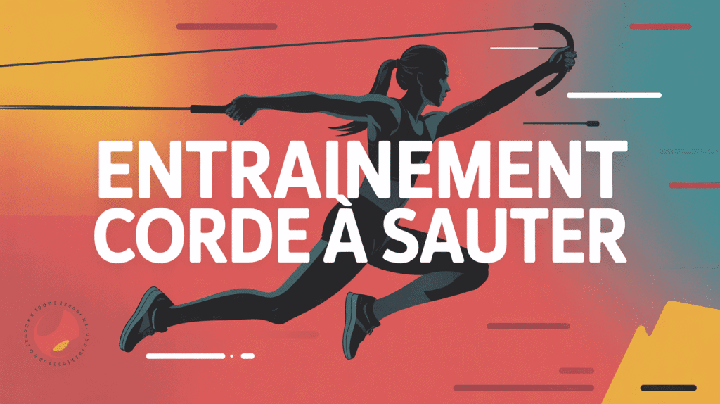entrainement corde a sauter femme en mouvement