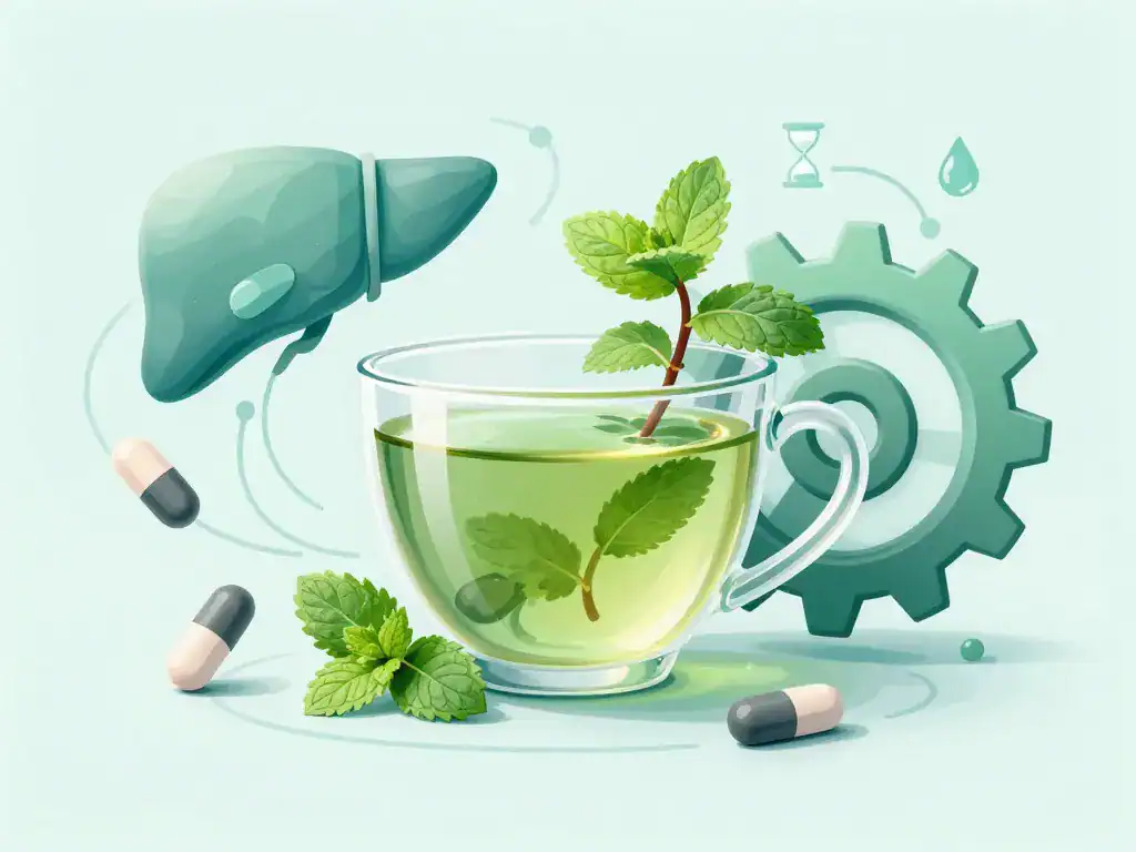 Interactions enzymes et pilules, tisane menthe poivree effets secondaires