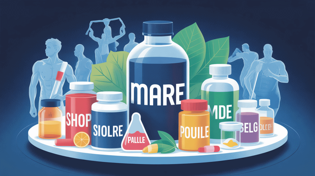 top 10 marque de complement alimentaire sportif panorama produits et icones
