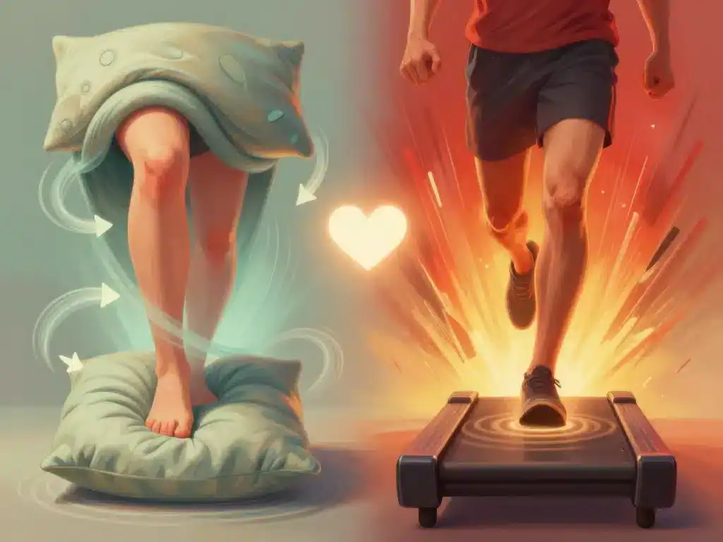 Impact velo elliptique ou tapis de course sur articulations et coeur