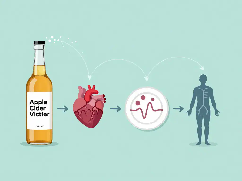 Diagramme vinaigre de cidre et hypertension glycémie poids cœur