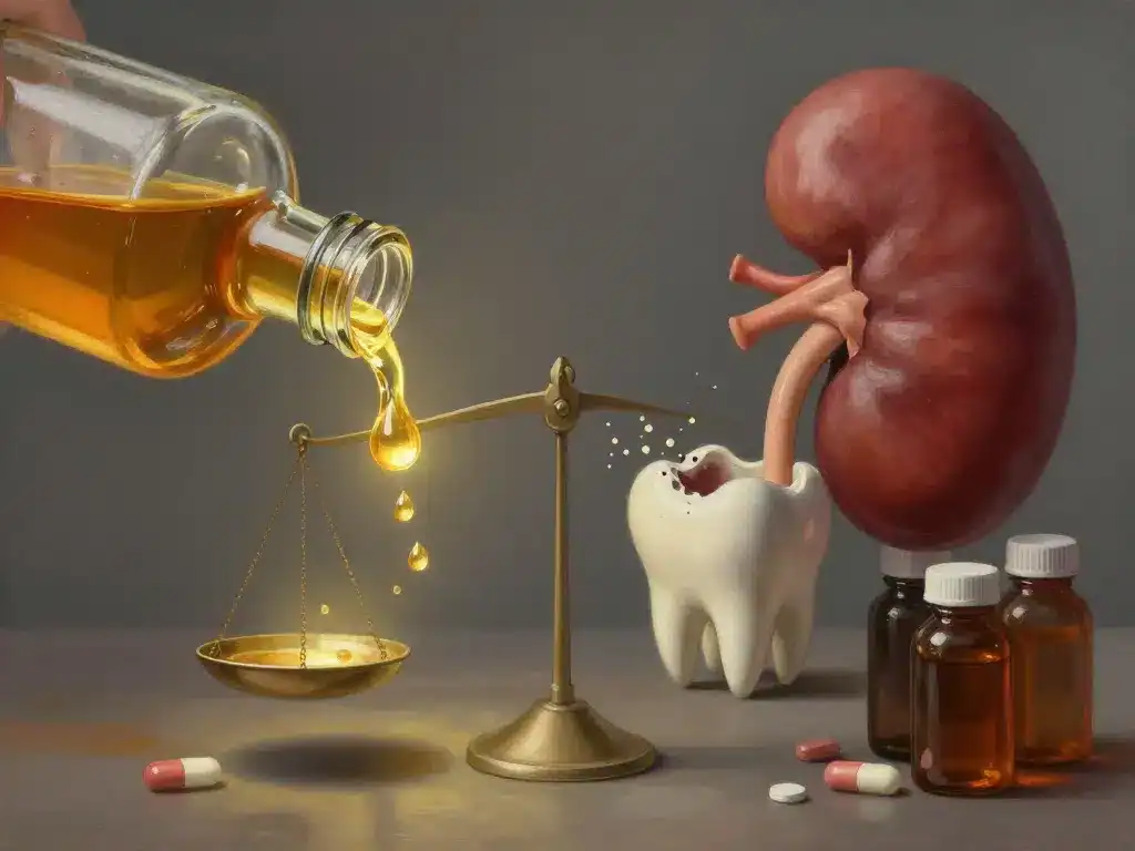 Visuel vinaigre de cidre et hypertension risques interactions médicaments rein dents