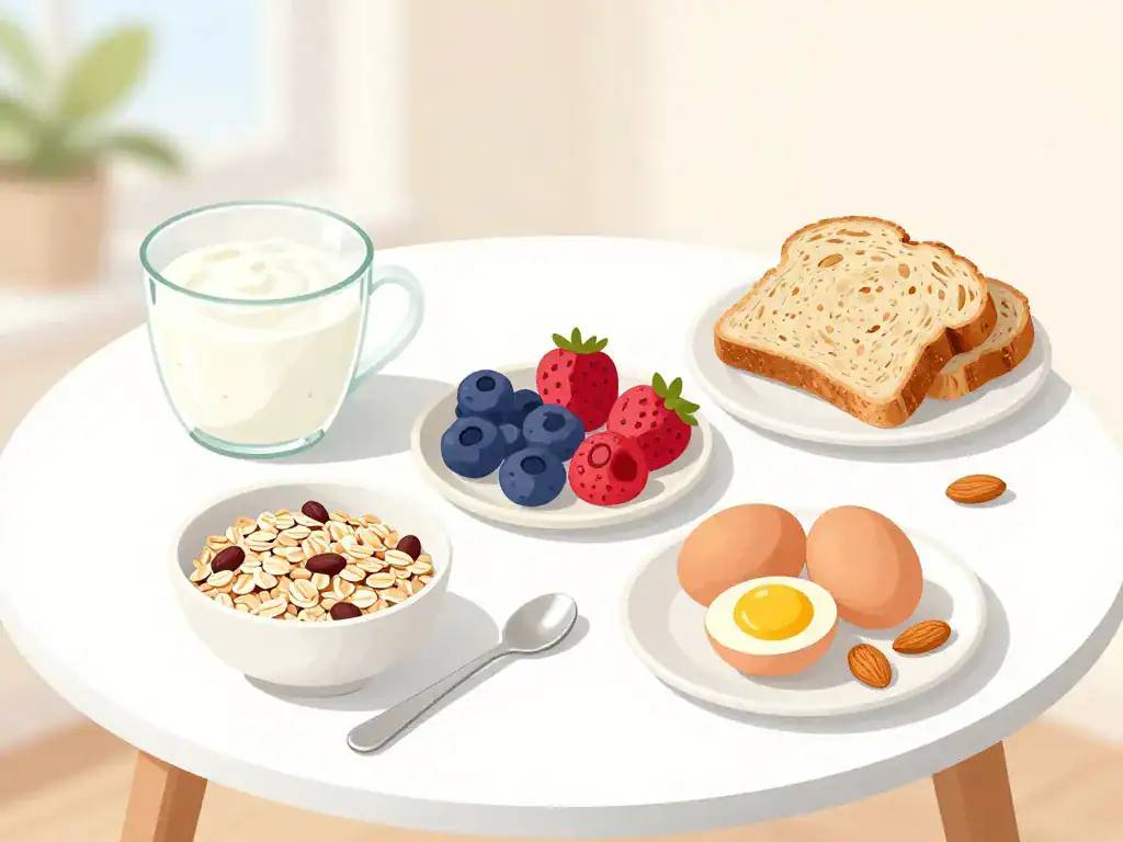 petit dejeuner pour secher table aliments minceur