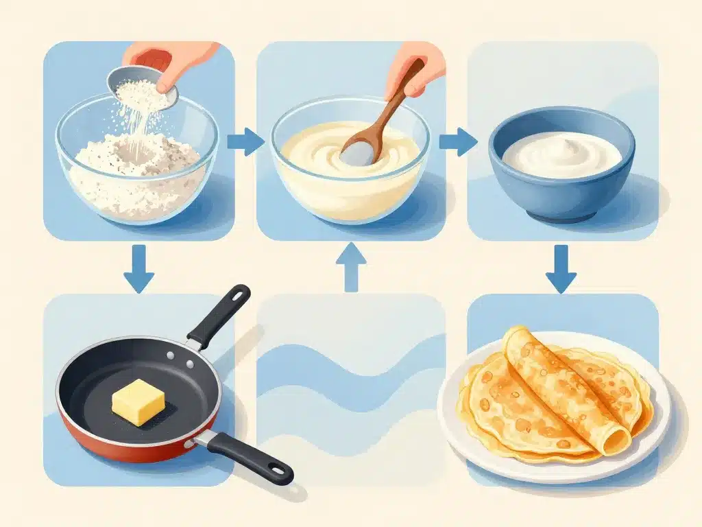 peut on manger des crêpes dans un regime sans residus conseils préparation