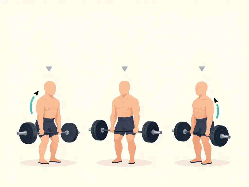diagramme positions souleve de terre sumo phases