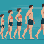 3 mois de sport avant apres silhouette transformation illustration