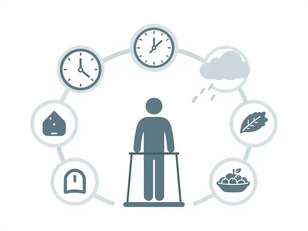 Combien de temps dure la stagnation du poids diagramme facteurs influents