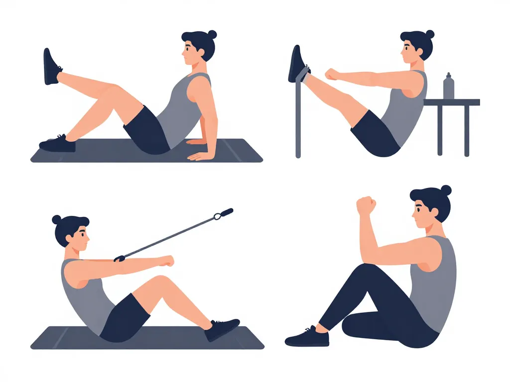 exercices leg extension sans machine au sol, élastique, wall sit