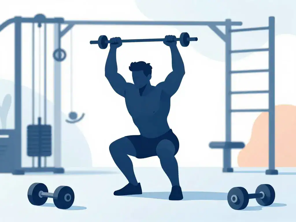 homme muscle mais pas trop exercices physiques gym