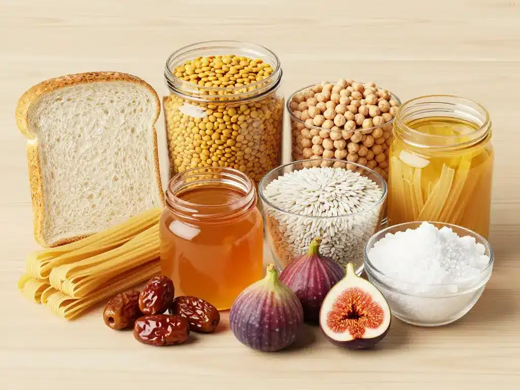 les 10 aliments les plus riches en glucides visualisation aliments