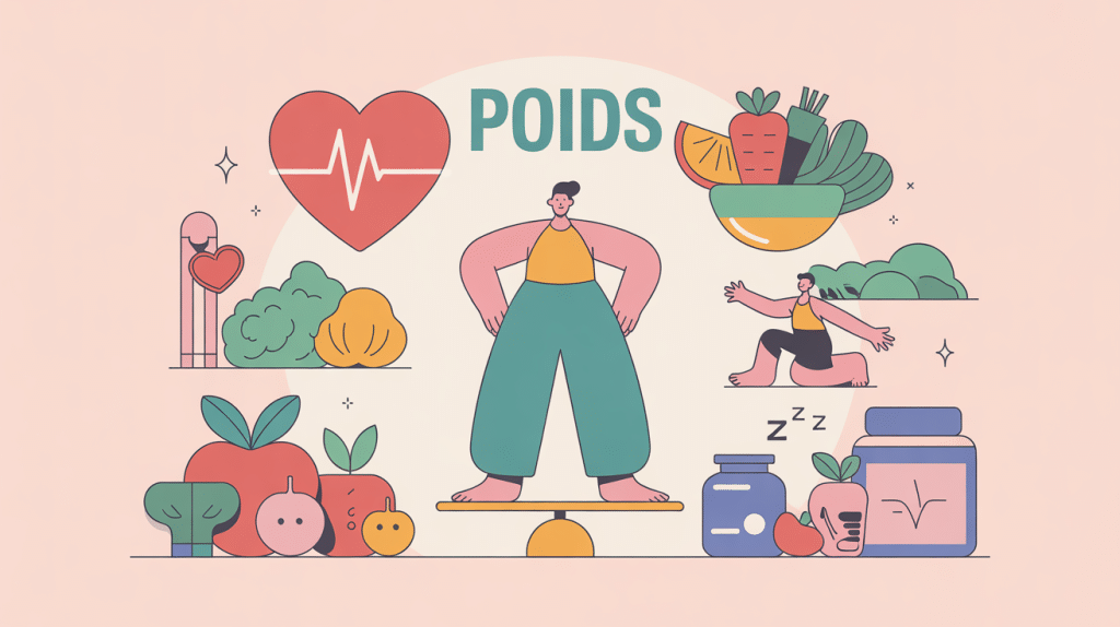 mon poids ideal calcul image bien-être balance santé