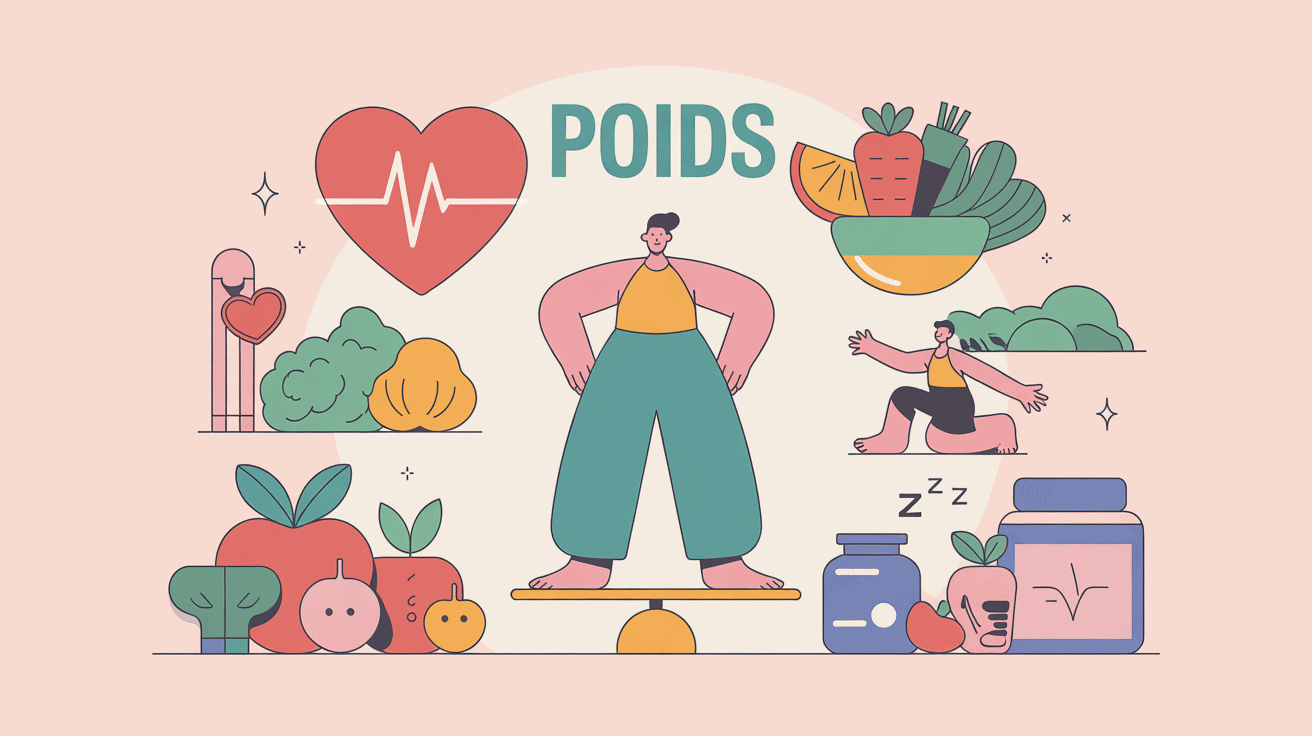 mon poids ideal calcul image bien-être balance santé
