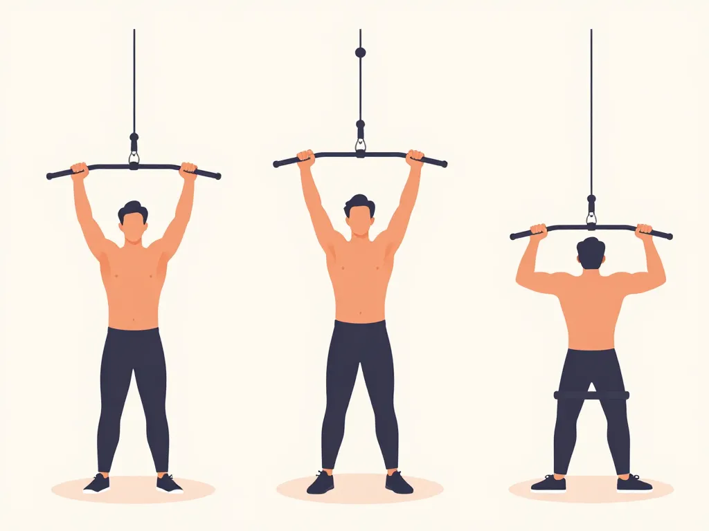 Comparatif prise triceps à la poulie haute accessoires