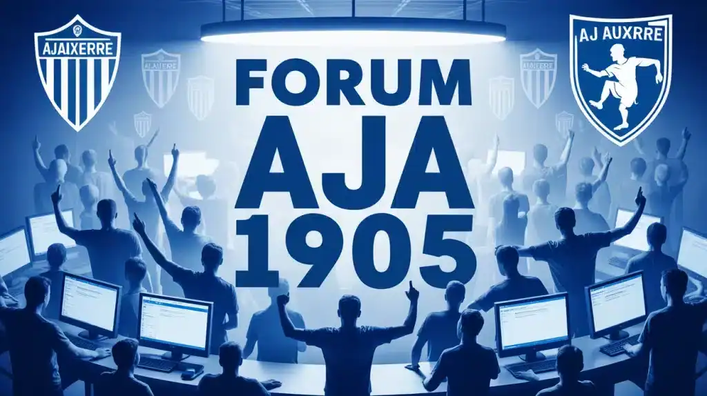 Illustration forum AJA 1905 communauté supporters football