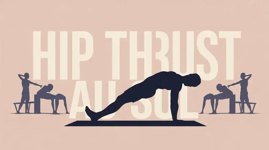 Hip thrust au sol : 3 secondes de contraction et 4 réglages pour transformer votre silhouette