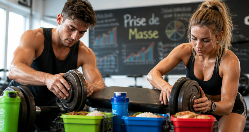 Prise de masse musculaire : 2 g de protéines par kilo et 3 piliers pour limiter la prise de gras