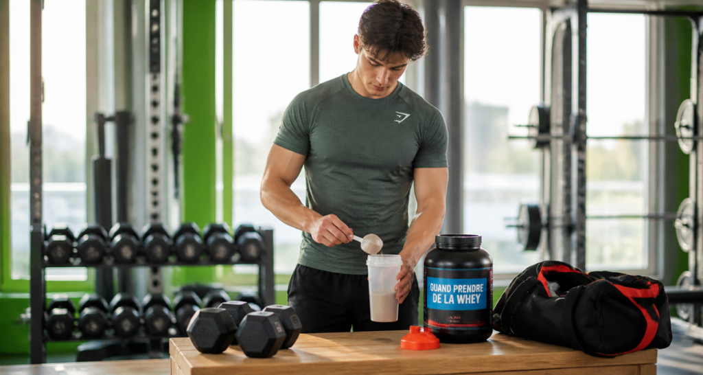 Quand prendre sa whey ? Timing, dosage et stratégie pour maximiser vos gains musculaires
