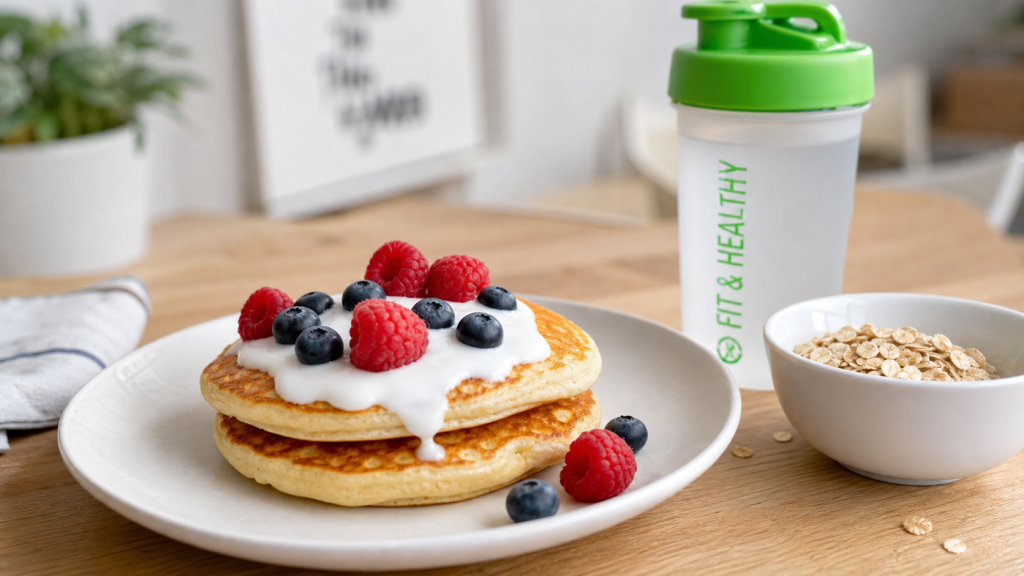 Pancake régime : 15g de protéines et 0 sucre pour mincir sans frustration