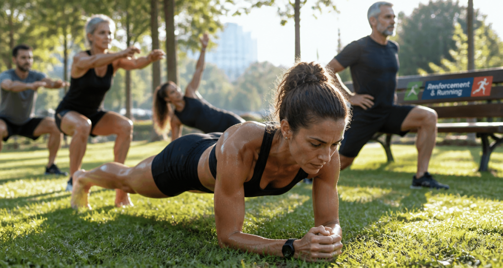 Renforcement musculaire en course à pied : 30 % de blessures en moins grâce à une routine ciblée