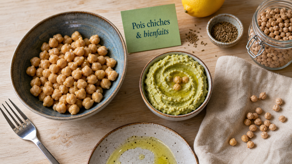 Pois chiches : fibres, satiété et glycémie, le trio qui change l’assiette
