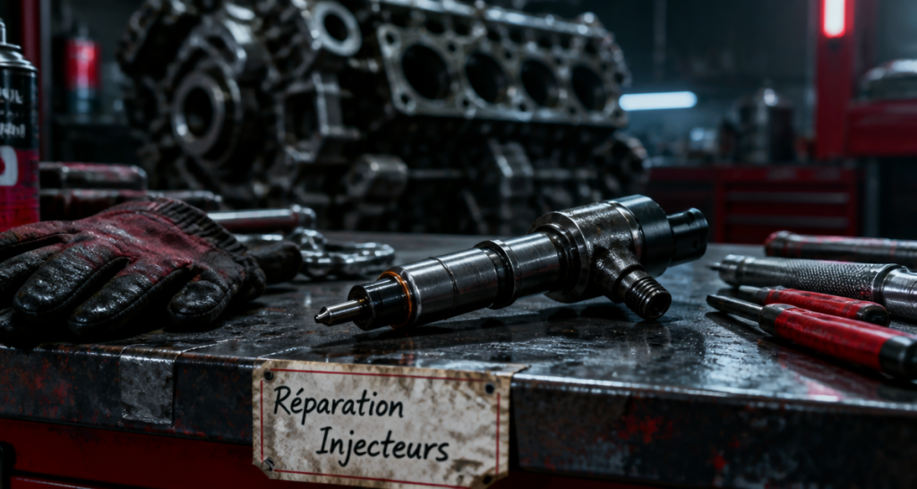 réparation injecteur diesel prix établi outils