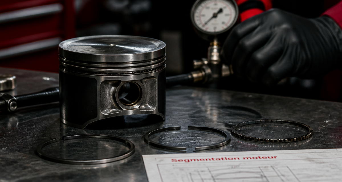 segmentation moteur piston segments