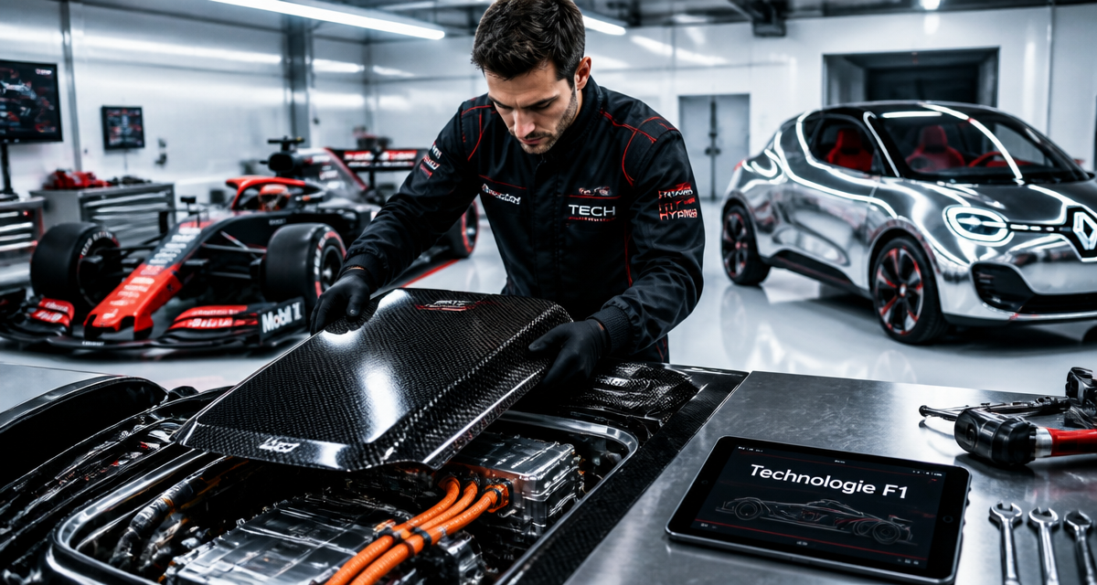 technologie f1 voiture de série