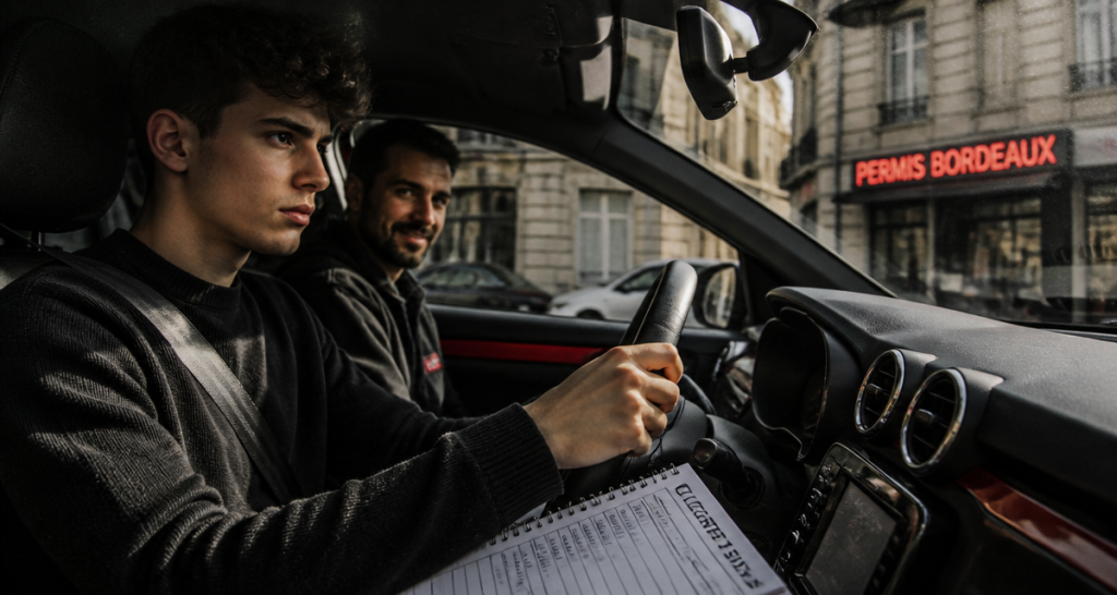meilleur auto ecole bordeaux élève moniteur voiture