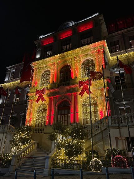 Dış mekan perde led su geçirmez