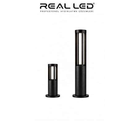 80cm 12 Watt LED Bollard Bahçe Aydınlatma Armatürü IP65 Dış Mekan