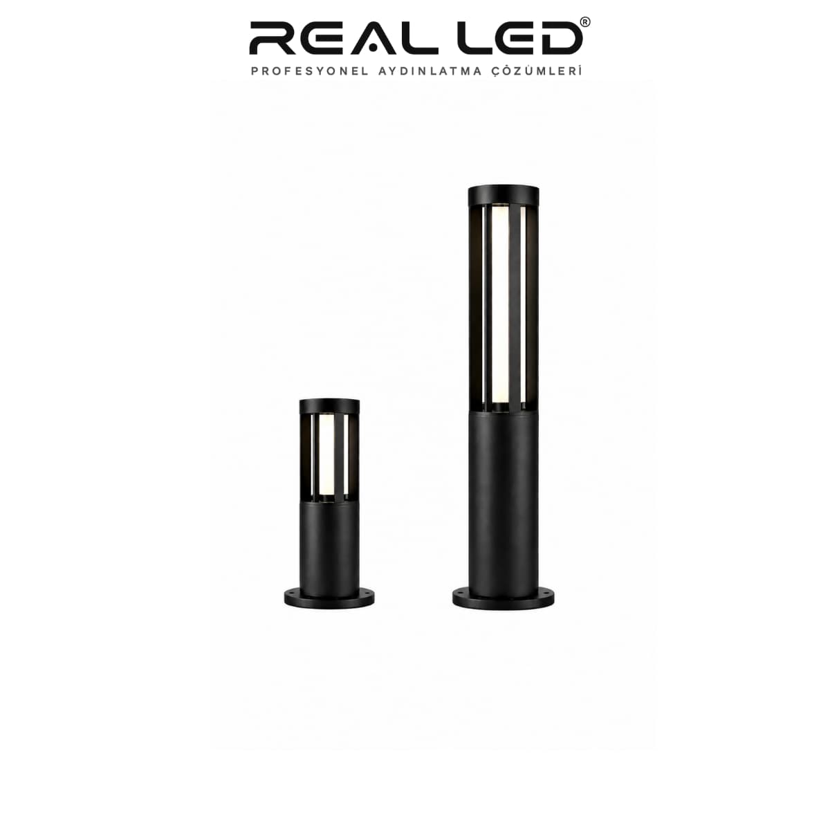 led-bollard-bahce-aydinlatma-armaturu 80cm 12 Watt LED Bollard Bahçe Aydınlatma Armatürü IP65 Dış Mekan