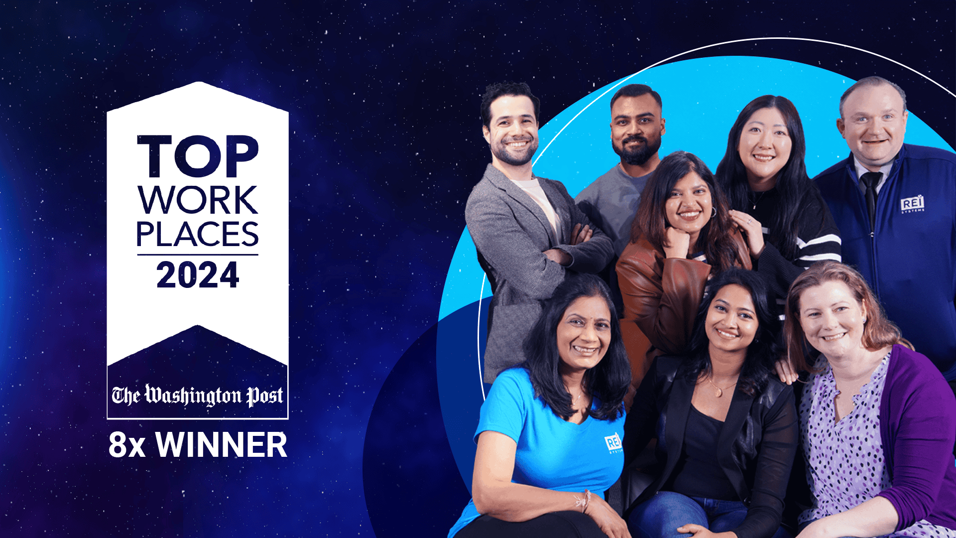 REI Systems Accelerates 2024 Momentum With 8th Washington Post Top Workplace Win