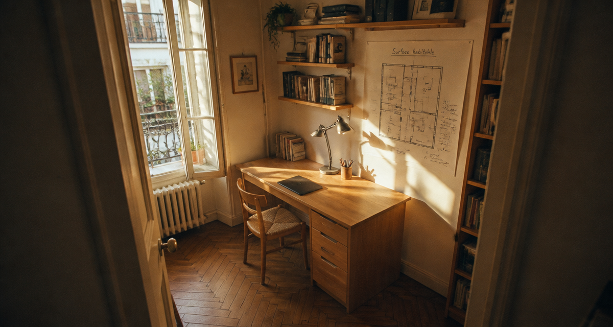 chambre moins de 9m2 vente vue pièce optimisée