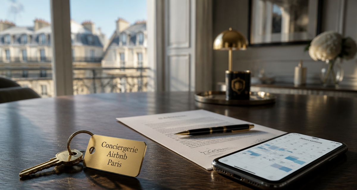 meilleure conciergerie airbnb paris clés contrat