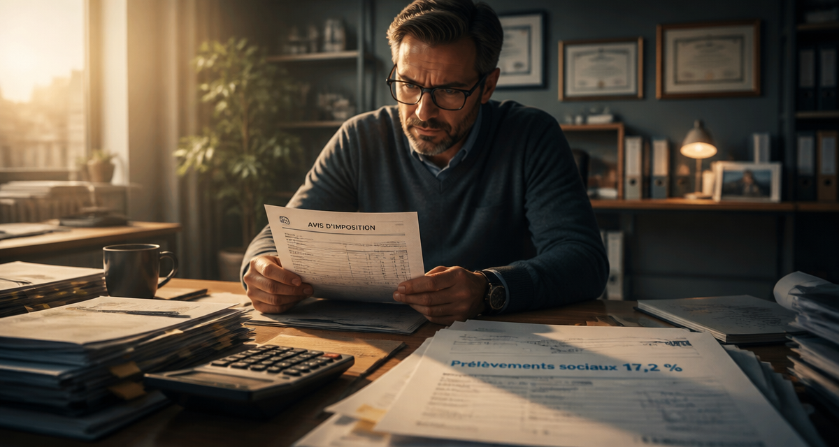 prelevement sociaux sur revenu foncier avis imposition