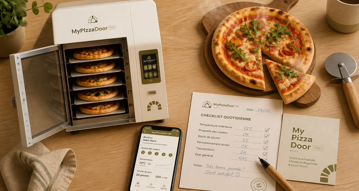 mypizzadoor distributeur automatique avec pizzas artisanales