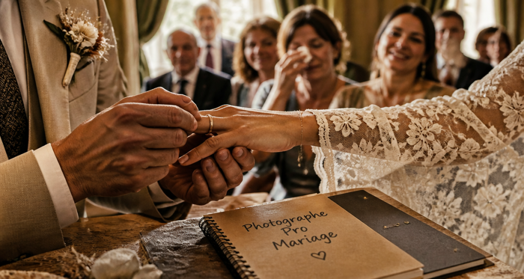 photographe pro mariage main alliance émotion