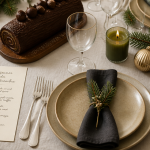 restaurants ouverts le 25 décembre table décorée Noël