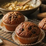 Recette muffin banane moelleux : muffins moelleux à la banane