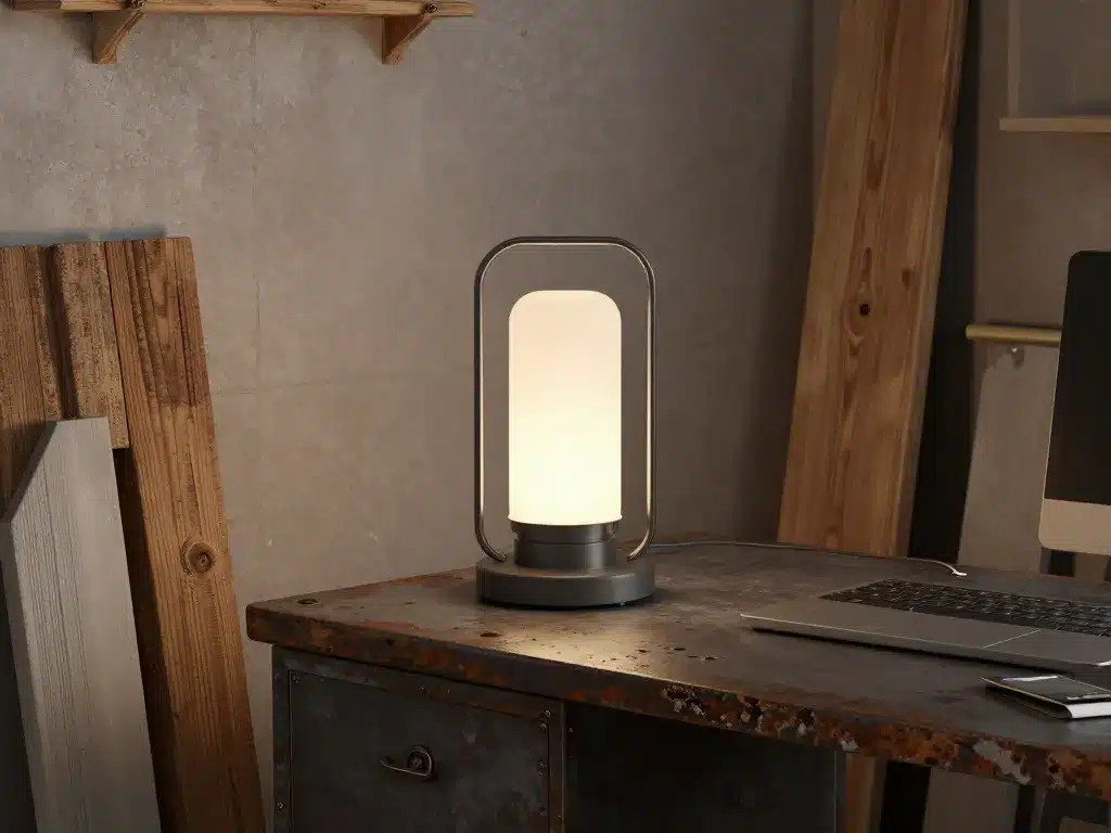 lampe mazda déco loft industriel moderne