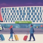 Séjour ibis styles roissy cdg façade hôtel et navette